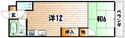 ギャラン江南  間取り