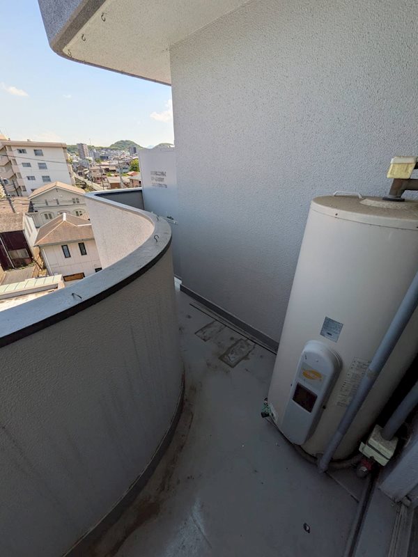 天籟寺川スカイマンション ベランダ