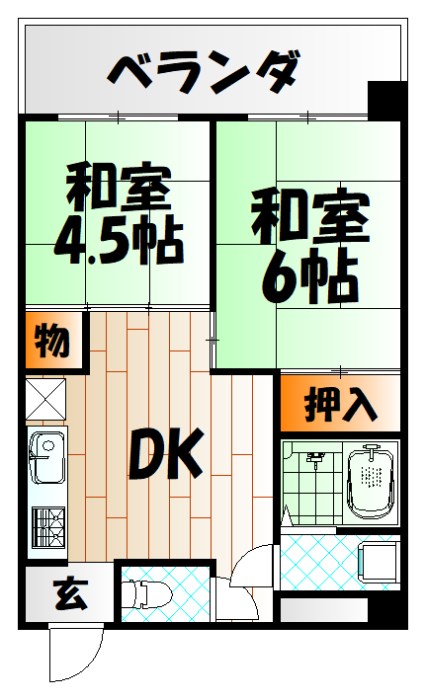 アグリード馬借 間取り