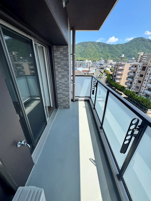 内山神岳ビル ベランダ
