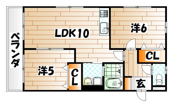 ナチュラルハイム  間取り