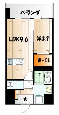 MID　TERRACE   間取り
