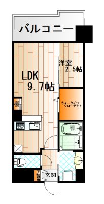 グランヒルズ三萩野 間取り