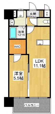 アクシオ北九州   間取り