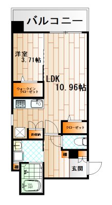 ALiSS堺町 間取り