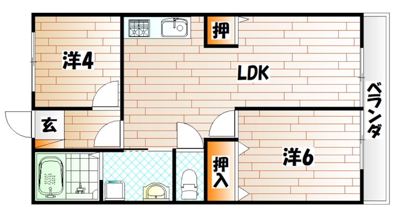 REXYZ城野  間取り
