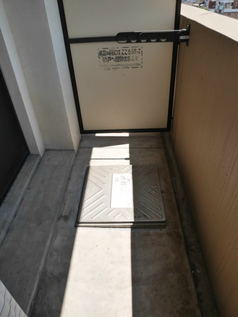 ラフィナーレアースコート魚町  ベランダ