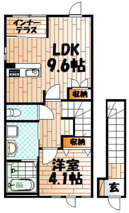 ラ・メゾンド浅生 間取り
