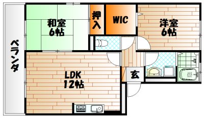 レスポワール赤坂B棟 間取り