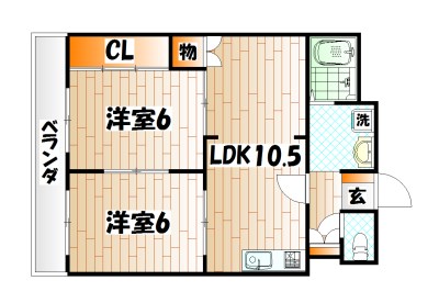 黄金ハイツ 間取り