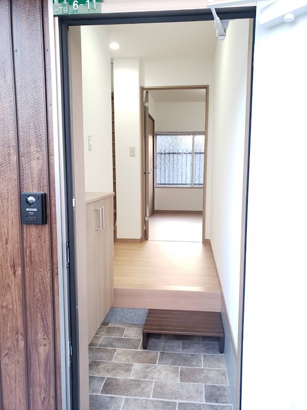 熊本貸家 玄関
