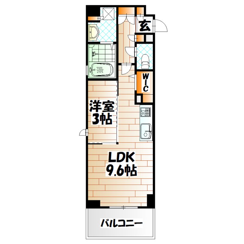 サンレリウス戸畑 間取り
