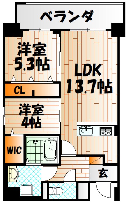 ミースカセッタ小倉  間取り