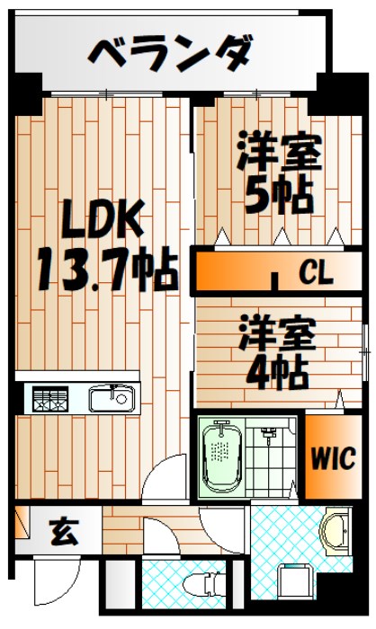 ミースカセッタ小倉  間取り