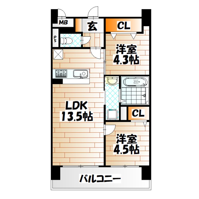 フローリィ279  間取り