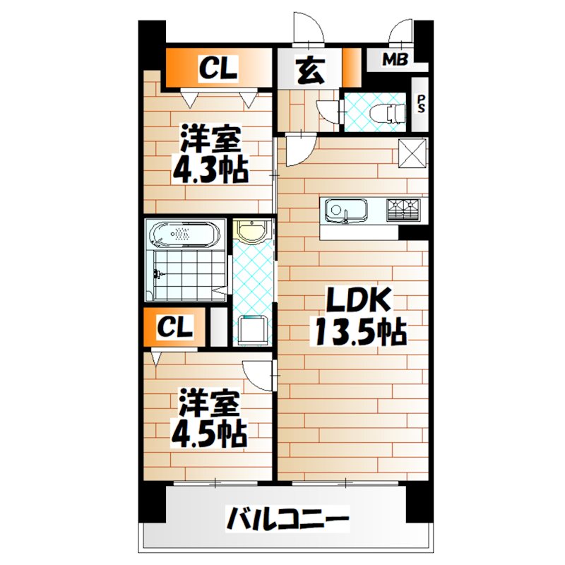 フローリィ279  間取り