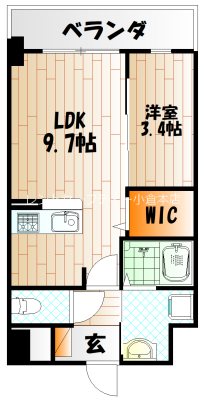 サンフォート小倉  間取り