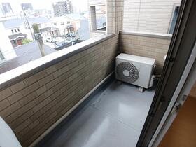 ラインハイム足立山 D ベランダ