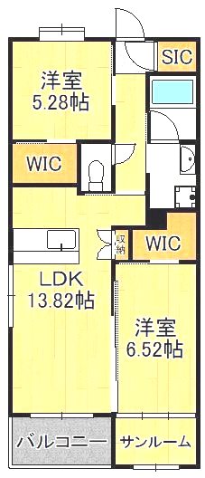 赤坂リプル   間取り