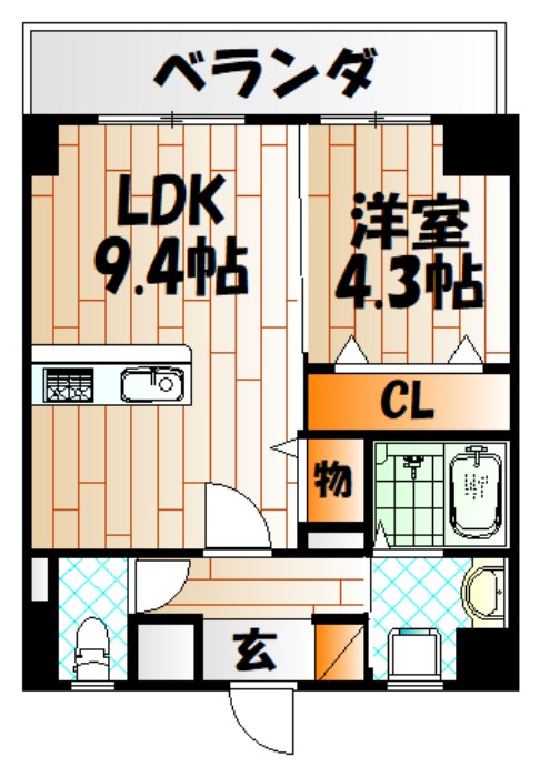 Sol dias 間取り