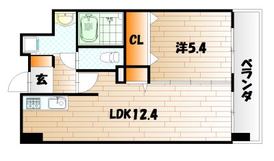 ミーナ原町  間取り
