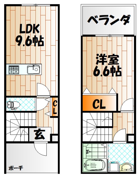 LAVIT門司    間取り