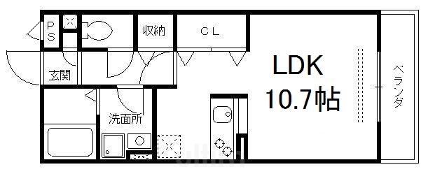 セジュール城南 間取り