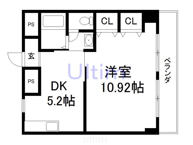 リバティハイツ 間取り