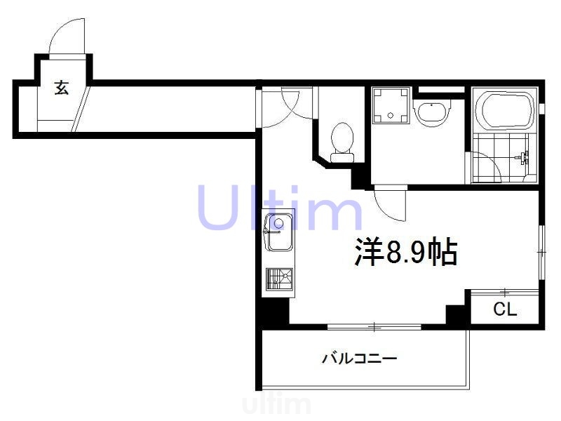 エバーグリーン六地蔵駅前 間取り