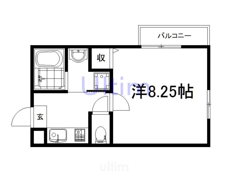 アヴニール京都墨染 間取り
