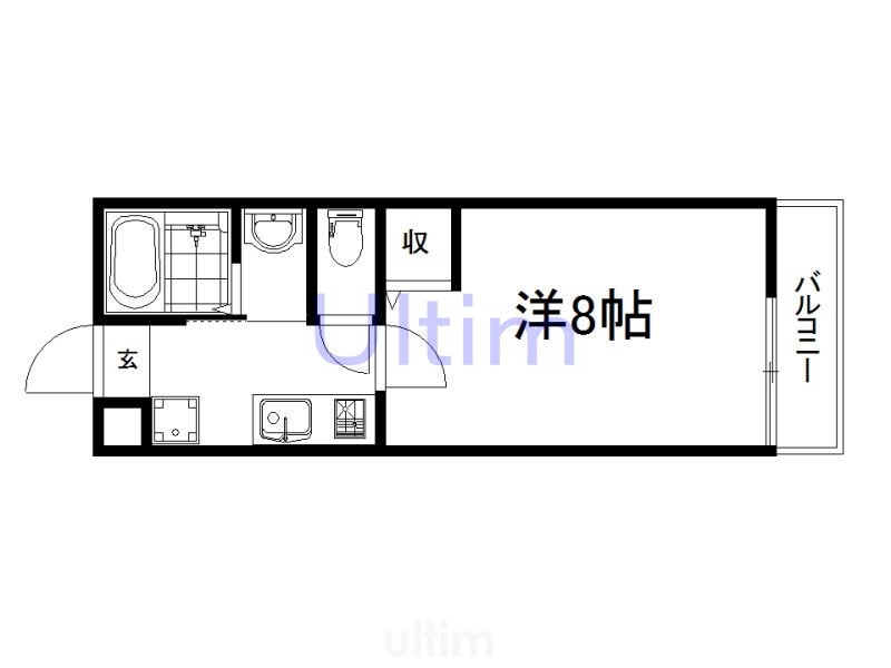 アヴニール京都墨染 間取り