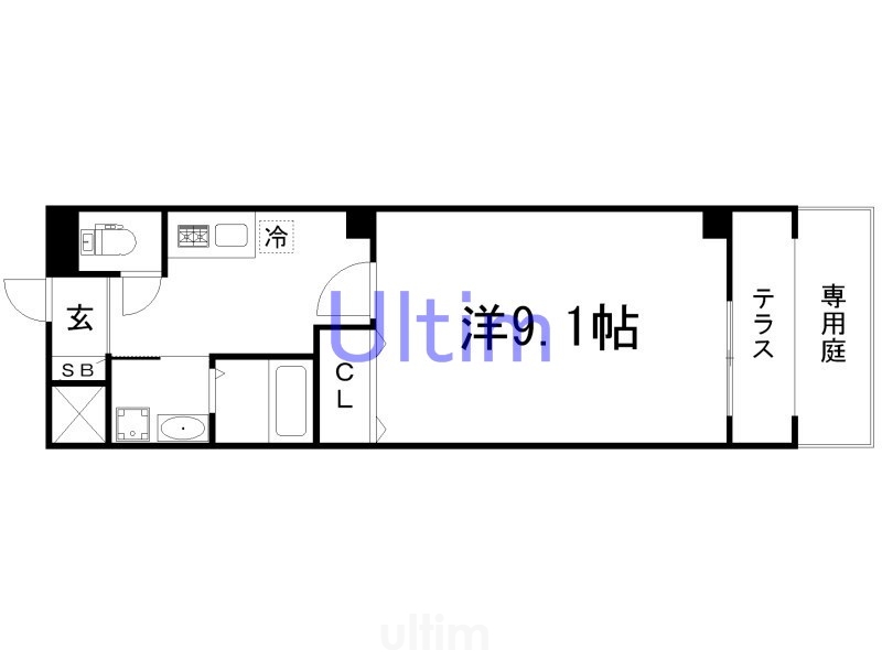 ＡＣ．ＣＯＵＲＴ 間取り