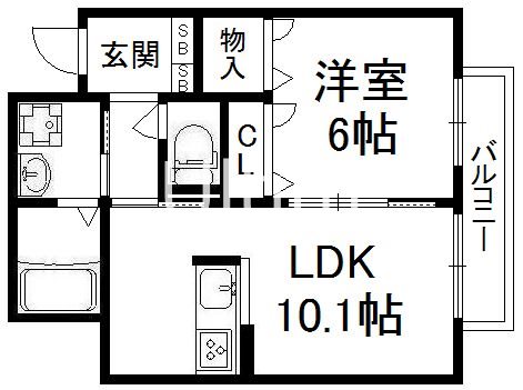 フルーレ鴨川 間取り