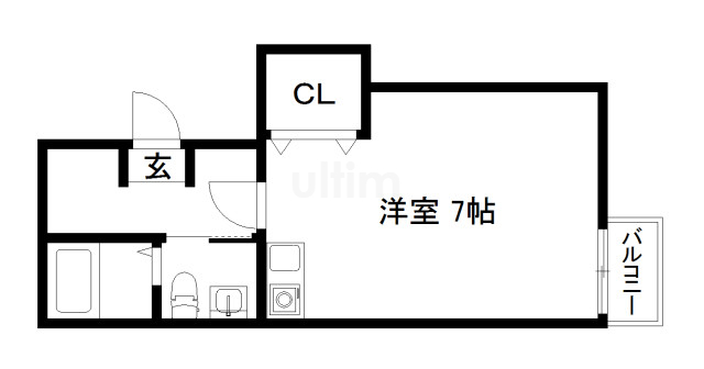 ブリエ西大路 間取り