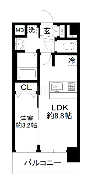 プレサンスTHE KYOTO 粋都 間取り
