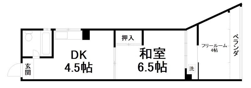 アサヒマンション 間取り