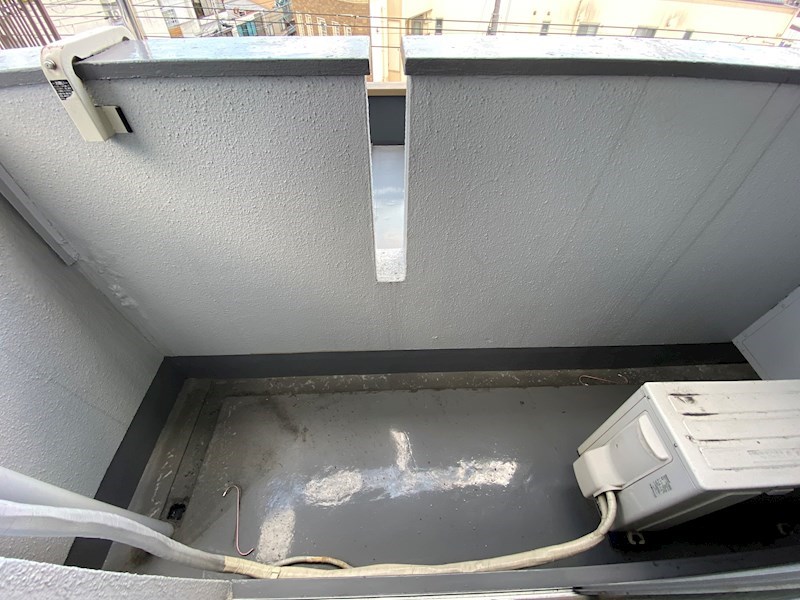 アサヒマンション ベランダ