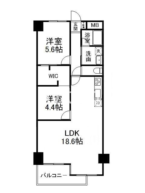 インペリアル京都 間取り