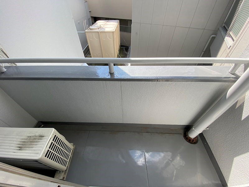 アサヒマンション ベランダ