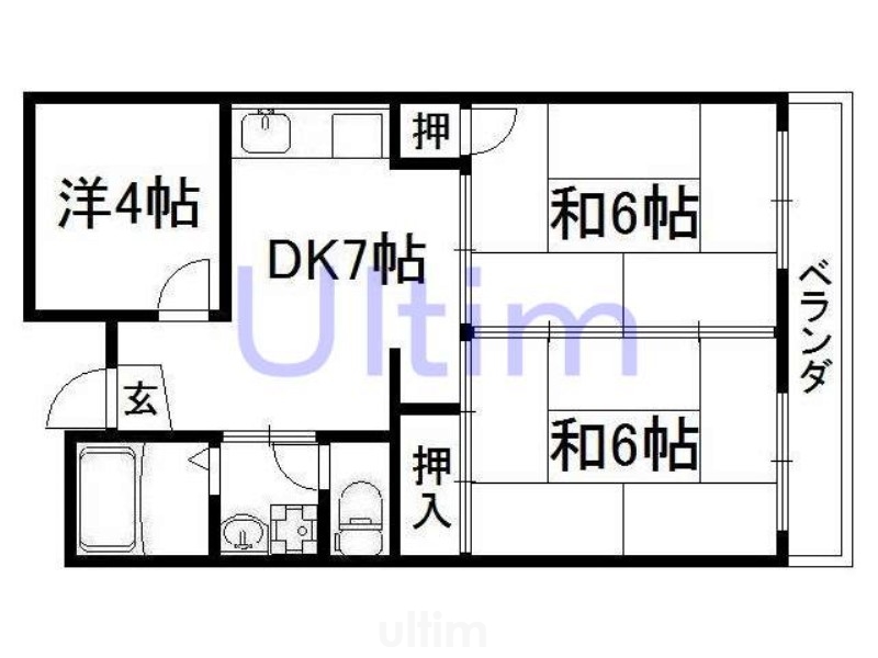 ラフォーレＫＥＧＯ 間取り