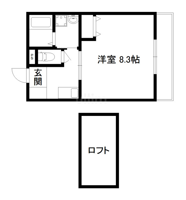 ＷＩＮＤ ＭＩＬＬ本町 間取り