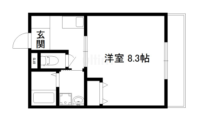 ＷＩＮＤ ＭＩＬＬ本町 間取り