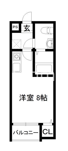 KYOTO HOUSE東寺 間取り