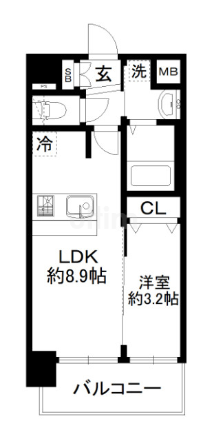 プレサンスTHE KYOTO 粋都 間取り