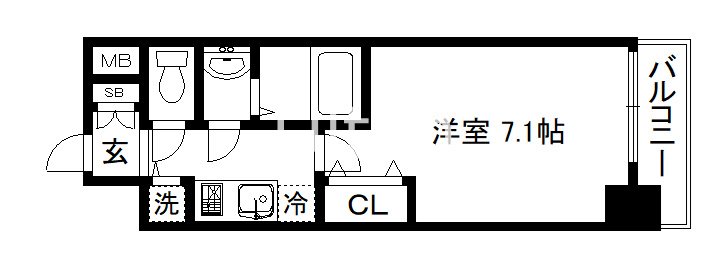 アドバンス京都ソナーレ 間取り