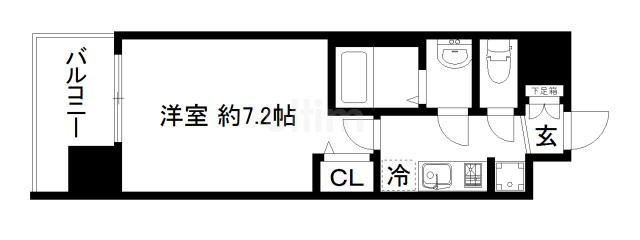 プレサンスTHE KYOTO 華苑 間取り