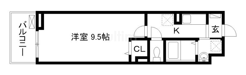 アビタシオン吉祥院 間取り