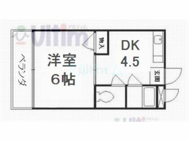 泉涌寺アビタシオン 間取り