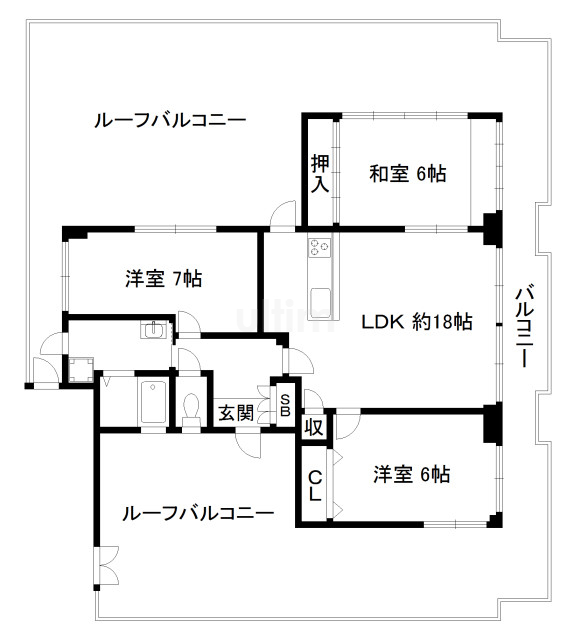 ジョンソンパーク 間取り