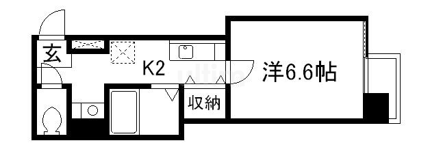 エグゼレジデンス羅城門 間取り